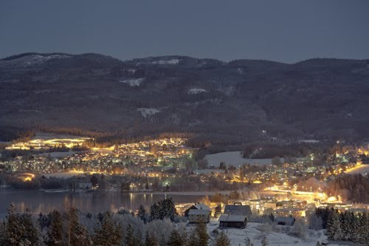 Jevnaker om vinteren